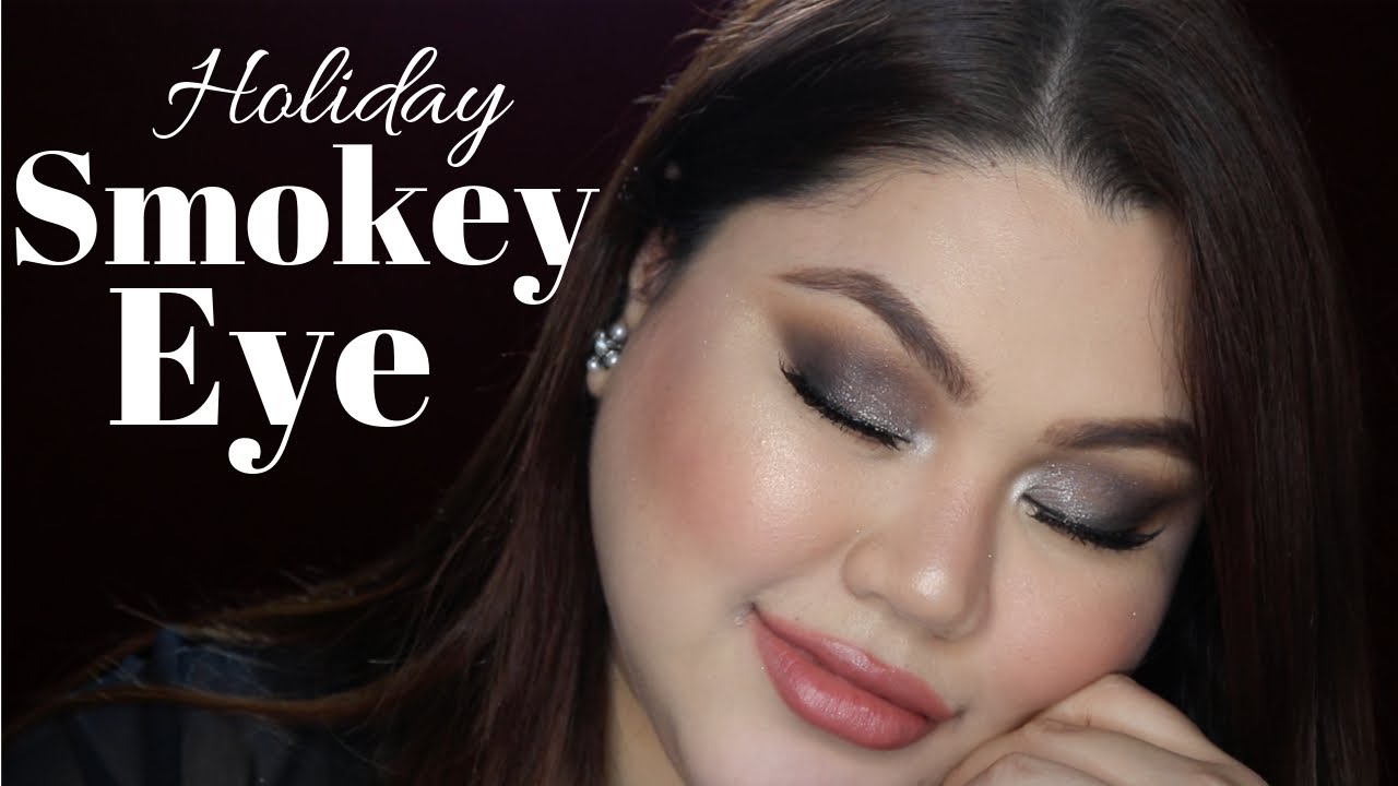 EASY Holiday Glitter Glam Smokey Eye (Napaka-dali lang cyst hehe) | Teena Arches