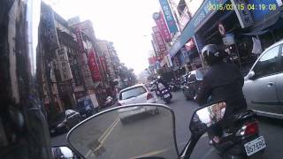 03月14日汐止中興路路口公車事故之我也中獎了(30秒開始)