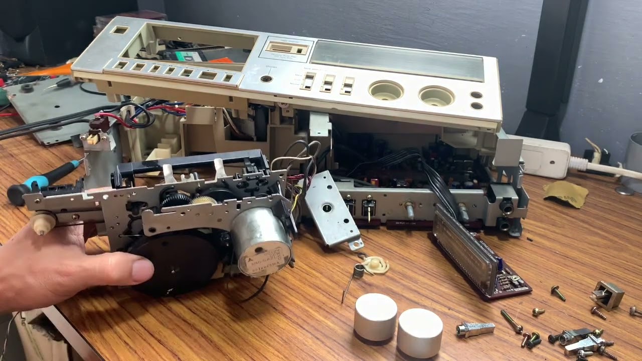 Technics M215 Replacing Belt And Cleaning