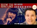 How To Sing Like Diana Ankudinova Human - Voice Teacher & Opera Director reacts and teaches