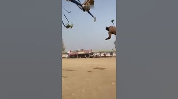 Swing Ride CHAIN SNAPS - Rider EJECTED Into Air!! 💀💥