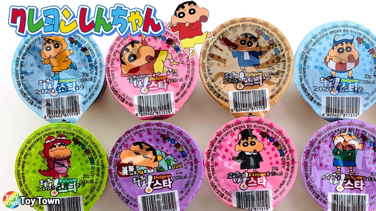 CRAYON SHIN CHAN Spoonful Chocolate Snack Pang Star with his