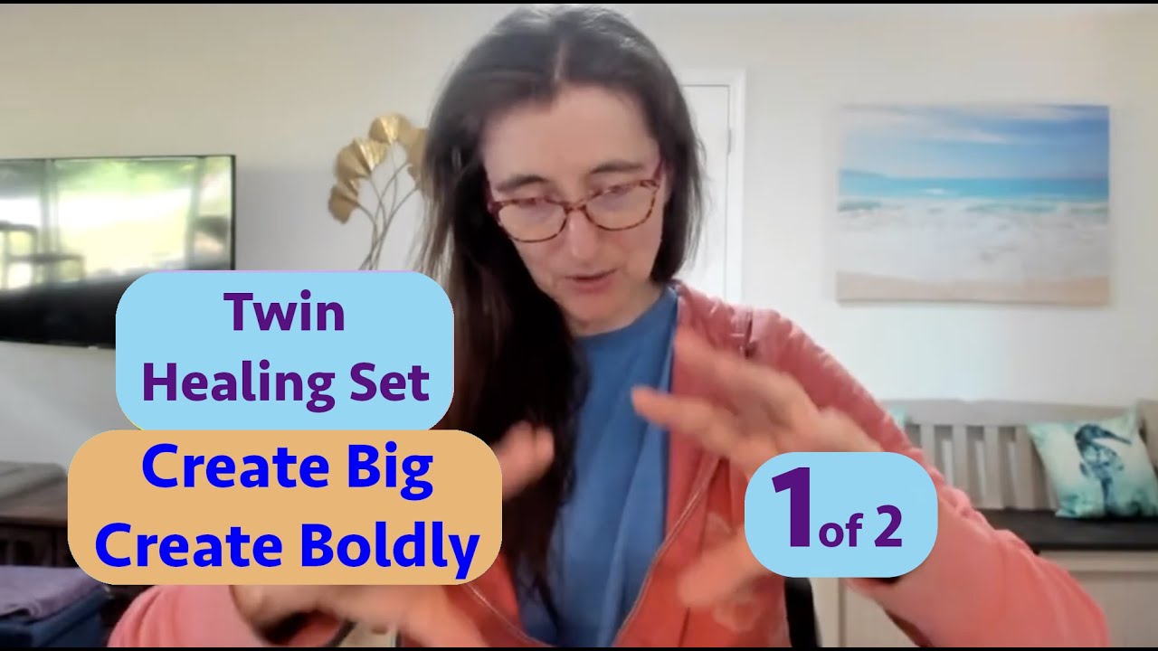 Healing 1 Create Big, Create Boldly, Heal Yourself As You Watch, Aura