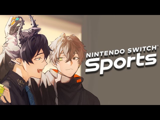 【NINTENDO SWITCH SPORTS】Playing games w Alban【NIJISANJI EN | Ren Zotto】のサムネイル