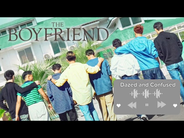 The Boyfriend Sound Track ｜ Glen Check - Dazed & Confused ｜Audio