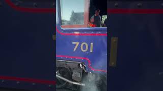Next to the 701 Locomotive #train #railway