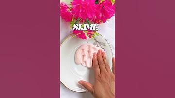How to make slime at home 🏡 #shortvideo #diy #slime #youtubeshortsviral
