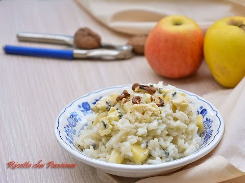 Risotto con mele e gorgonzola - Ricette che Passione