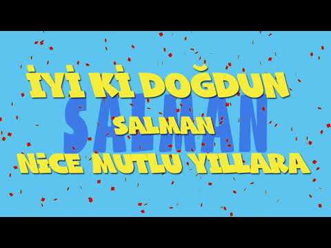 İyi ki doğdun SALMAN - İsme Özel Ankara Havası Doğum Günü Şarkısı (FULL VERSİYON) (REKLAMSIZ)