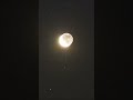 SpaceX Starlink Satellites Crossing the Moon 🚀 Insane Night Sky View 🌕 #youtubeshorts