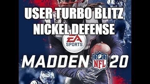 Madden 20 Glitches Cheats and Tips - User Blitz - RB Blocking - Nickel Defense