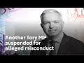 Tory MP suspended for alleged misuse of campaign funds