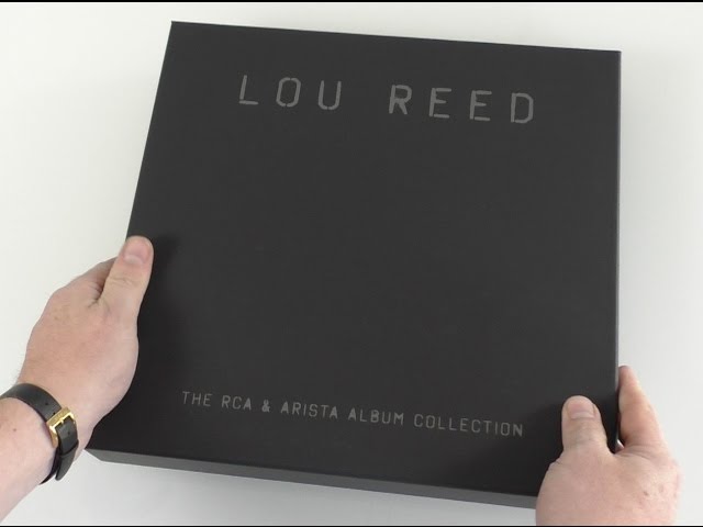 Lou Reed / The RCA and Arista Album Collection unboxing