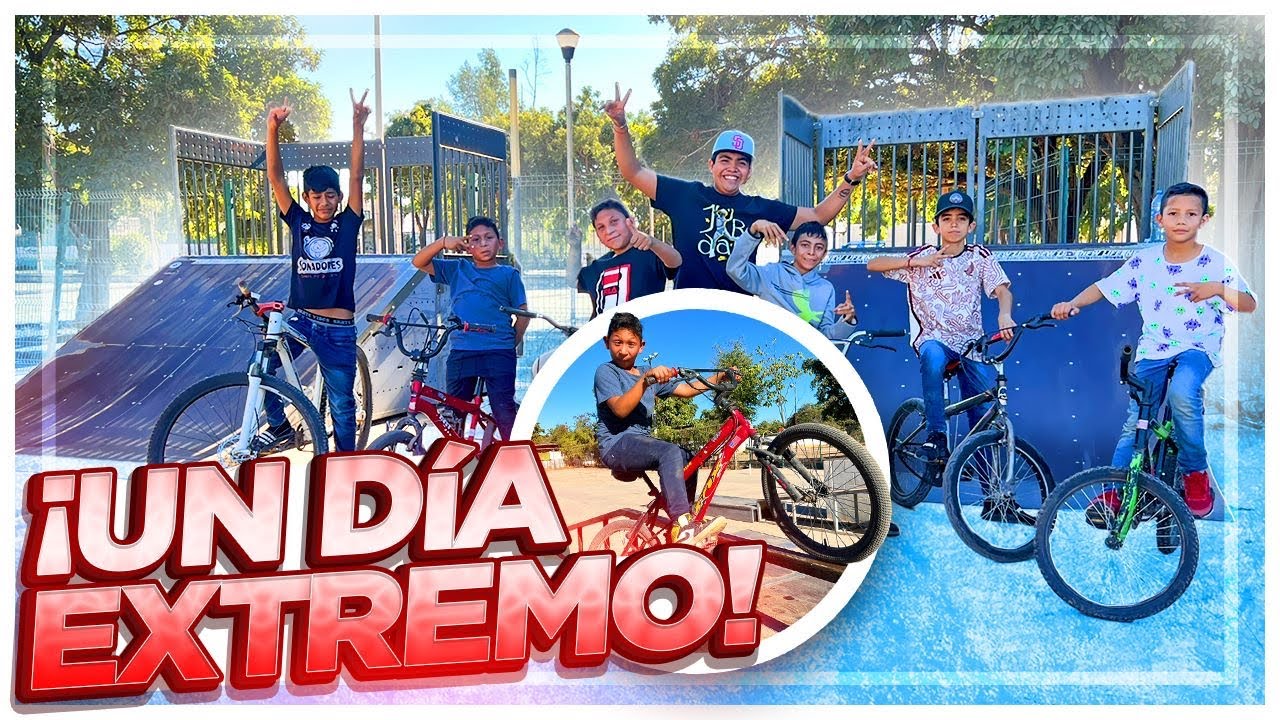 UN DÍA EXTREMO DE TRUCOS EN LAS BICIS 🚲 CON LOS SOÑADORES 🚀/asi nos divertimos🤣/ ponchuelas arce