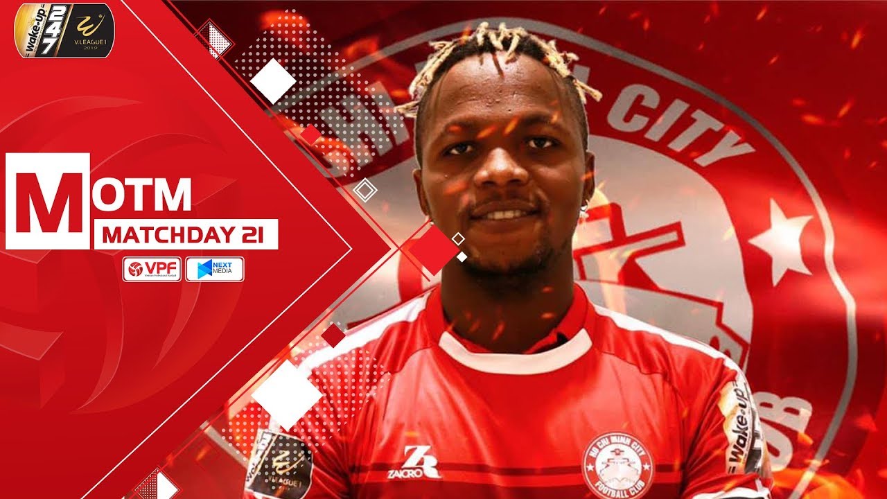 Màn trình diễn của Victor Mansaray - cầu thủ xuất sắc nhất trận TP. HCM - Than Quảng Ninh