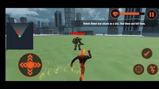 Flying Fire Hero Games Flying Robot Game| Flying Super hero by Brilliant Gamez - PUBG MOBILE IN 2020 screenshot 5