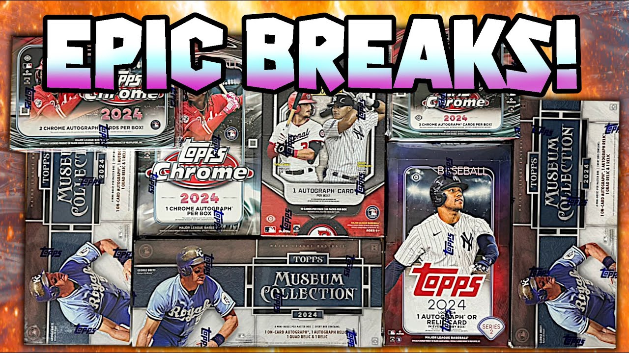 2024 TOPPS MUSEUM COLLECTION + 2024 TOPPS CHROME