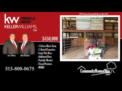 6884 Woodward Claypool Rd, Morrow, OH home video tour