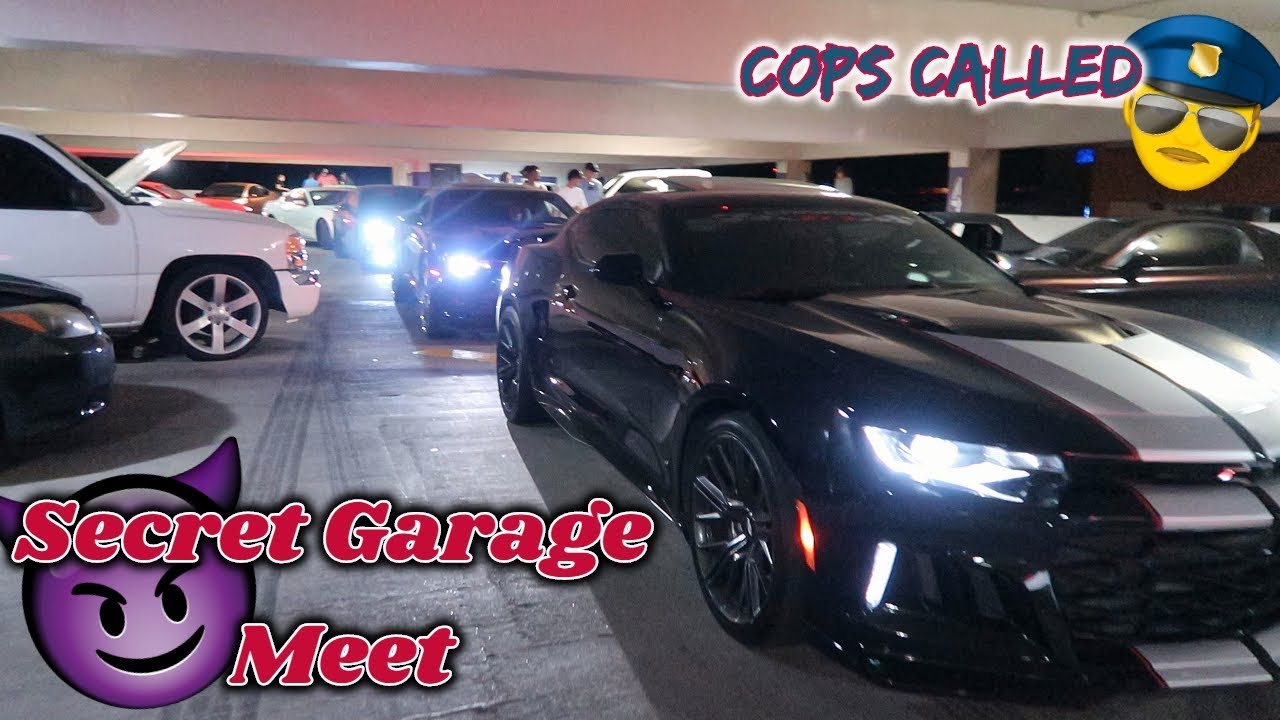 I Found a Garage Car Meet | Cops Shut it Down - YouTube
