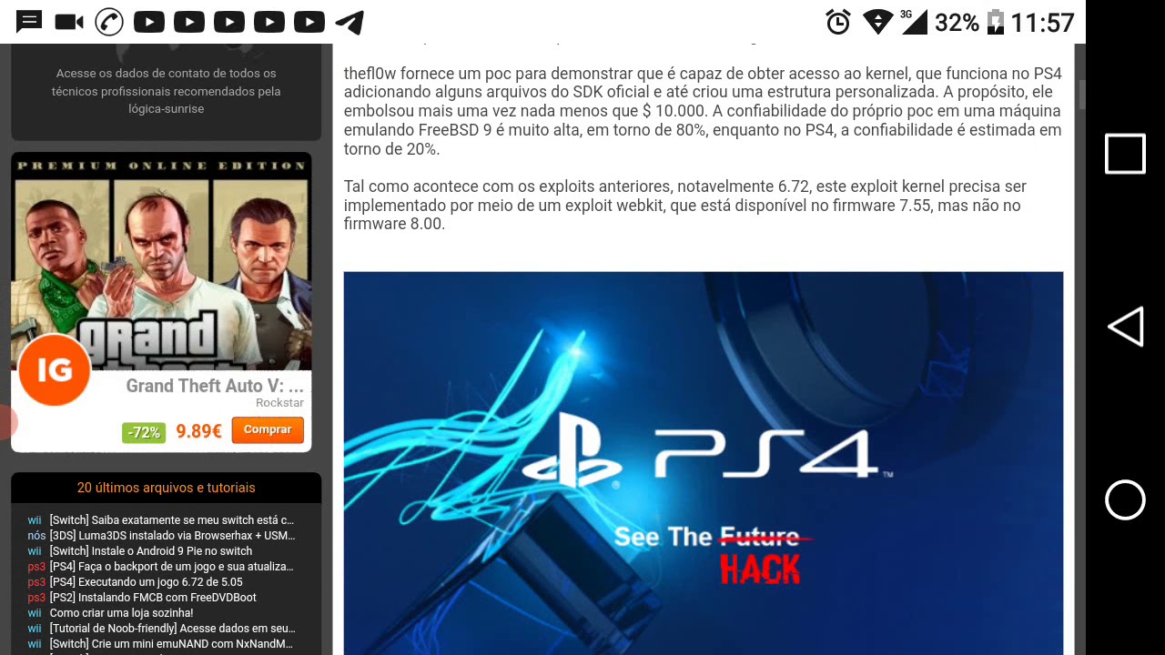 [PS4] Um novo exploit do thefl0w no firmware 7.55, veja 8.00