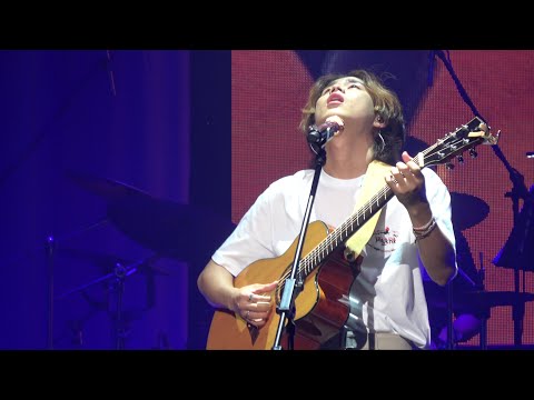 이무진 - 비와 당신 ( with기타연주 ) + 멘트  210904 사운드베리 페스티벌