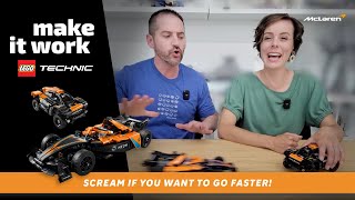 Double Speed = Double Fun | NEOM McLaren Formula E & Extreme E Race Cars | #Creator | LEGO® Technic™