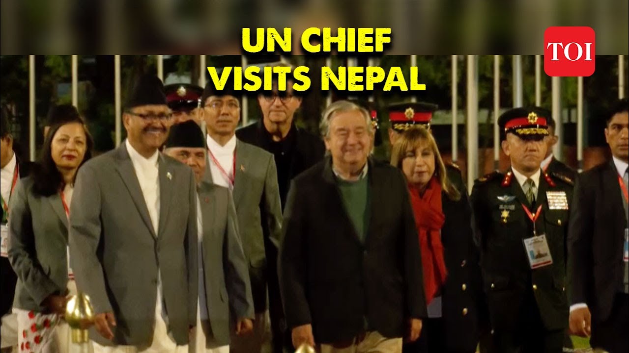 Kathmandu: UN Chief António Guterres arrives on four-day visit to Nepal