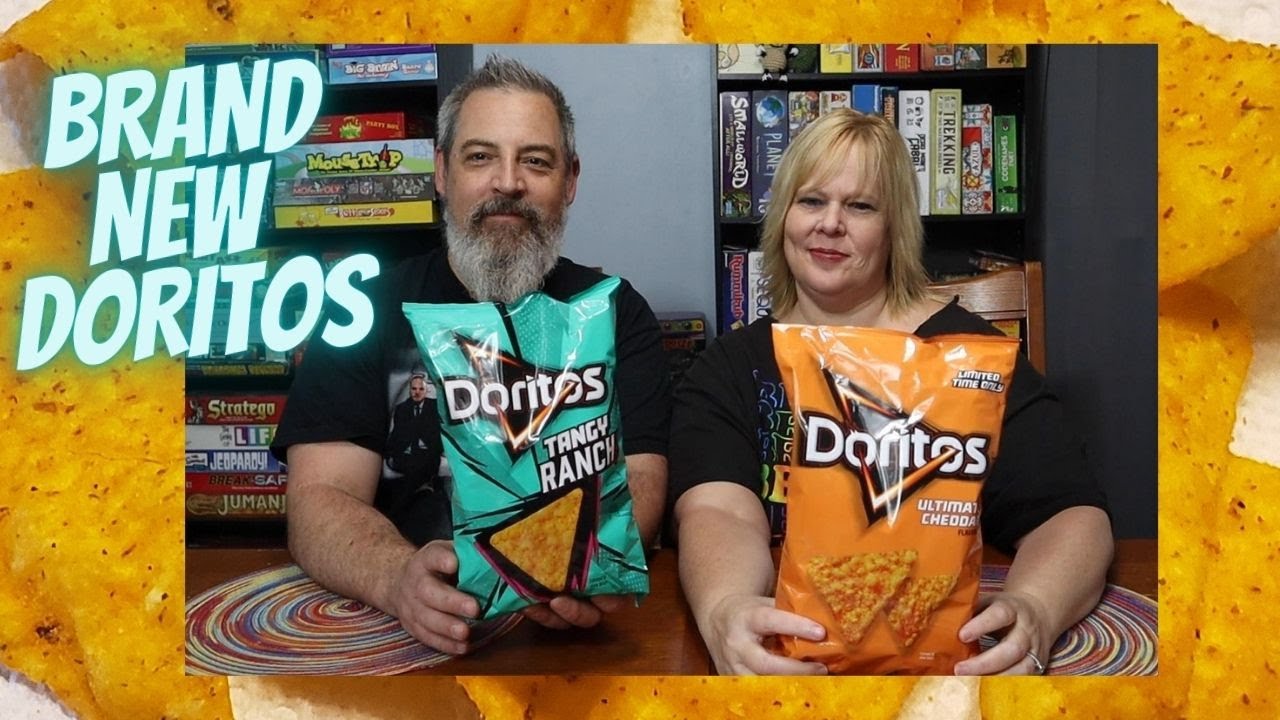 TANGY RANCH DORITOS REVIEW AND ULTIMATE CHEDDAR DORTIOS REVIEW YouTube