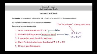 Pure Mathematics for Beginners - Lesson 1 - Logic - learn Logic