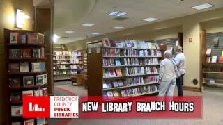 PSA: New Library Branch Hours