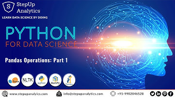 Python Pandas Tutorial 1 | What is Pandas python | Introduction and Installation | StepUp Analytics