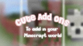 🍄Cute addons that must be added in your game 🍂✨ screenshot 2