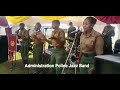 ADMINISTRATION POLICE JAZZ BAND PERFORMING 