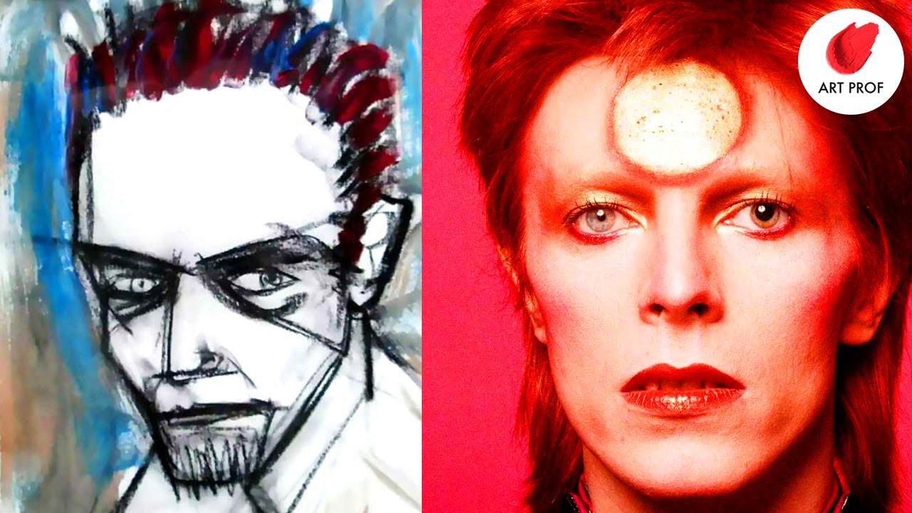 Art Professor Critiques David Bowie's Art & Paintings