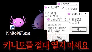 최고의 친구 프로그램 '키니토'를 실행하자, 컴퓨터에 벌어진 일.. [키니토펫]