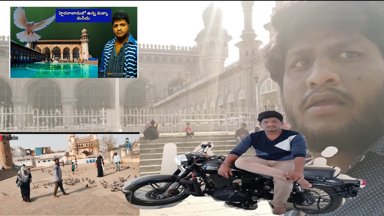 Charminar mecca masjid | చార్మినార్ పక్కన ఉన్న మక్కా మసీద్# Hyderabad# Charminar# Mecca Masjid