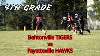 HAWKS vs Tigers | 4th Grade Youth Football