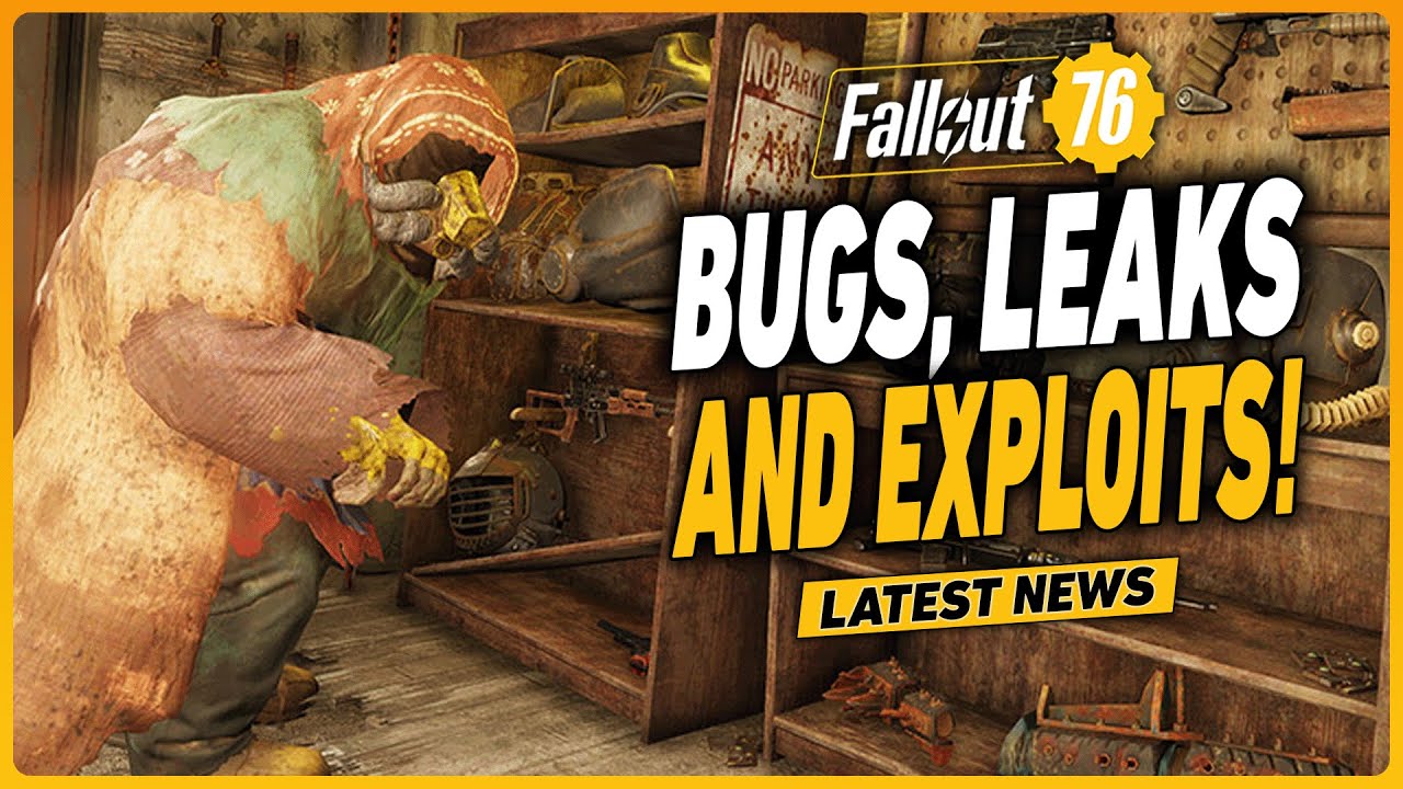 NEW Bugs and Exploits! + TV Show Leaks Fallout 76 Latest News YouTube NEW Bugs and Exploits! + TV Show Leaks Fallout 76 Latest News YouTube