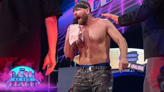 NOTHING WILL STOP JON MOXLEY FROM FACING PAC NEXT WEEK | AEW DYNAMITE BASH AT THE BEACH