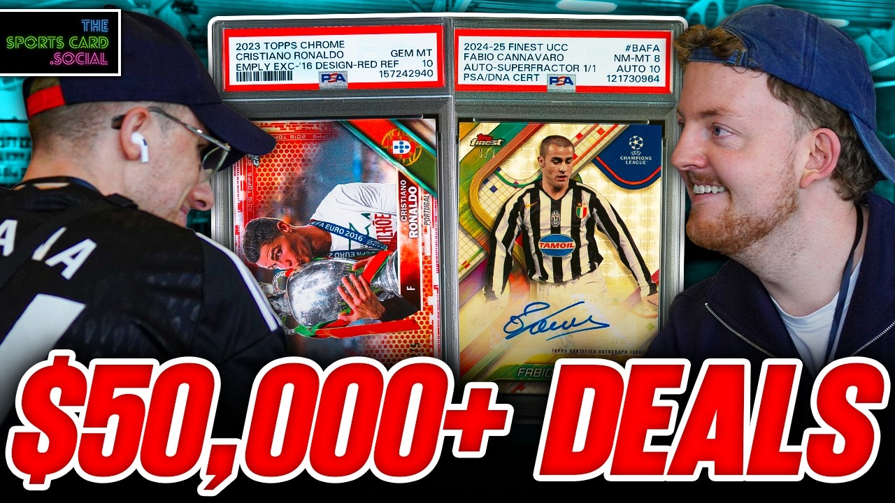 $50,000 in DEALS at a SPORTS ONLY Card Show!