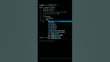 | kilometer to meter | unit😎🤓 conversion | c program | #coding #programming #hacking😃 #mathematics 😇