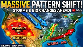 🚨 BREAKING: Massive U.S. Weather Pattern Shift Brings Storms, Heat & Big Changes!