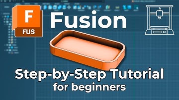 Fusion (Fusion 360)  - 2025 Complete Guide for beginners with 3D printing Export