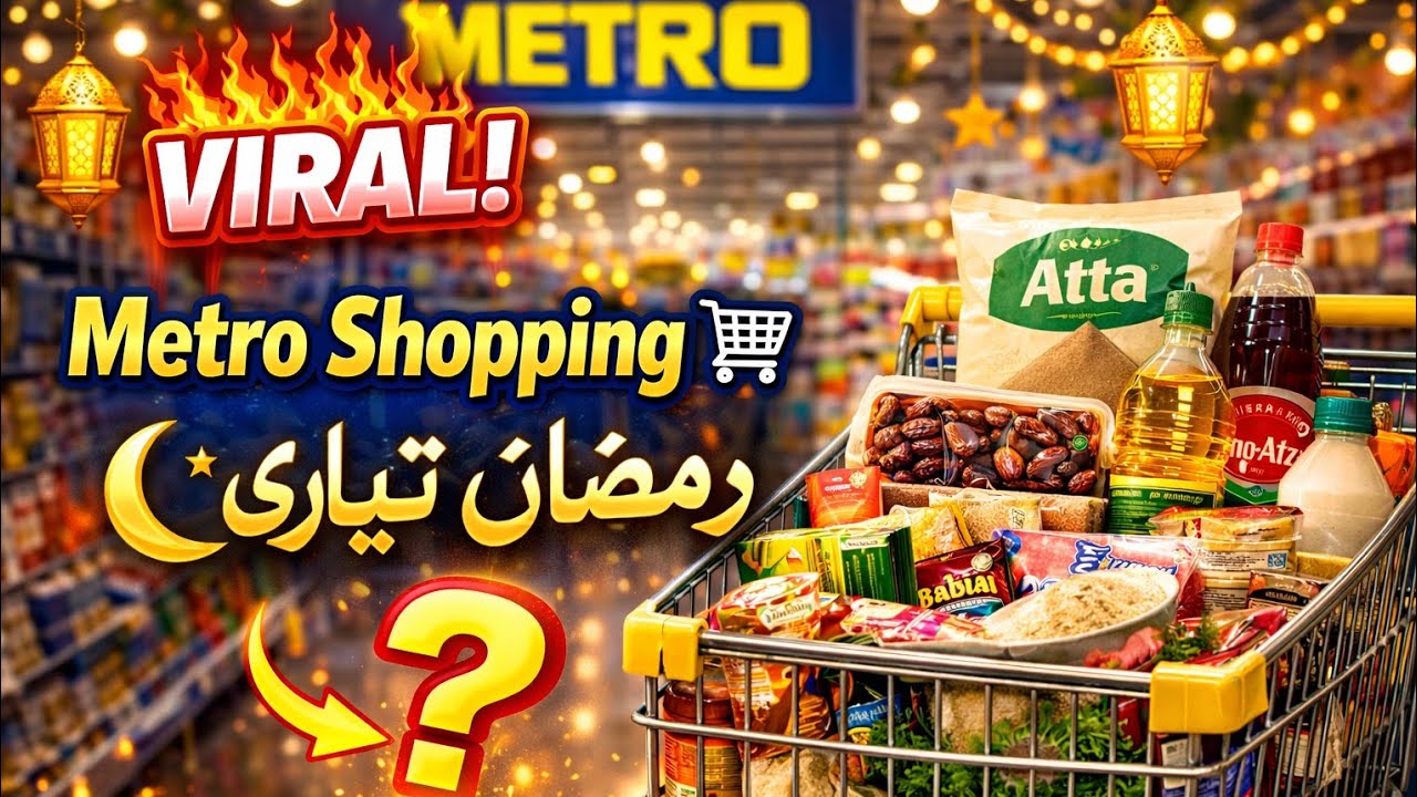 A day in metro | Ramadan shopping | Ramadan series...