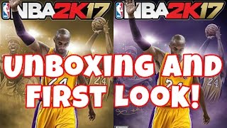 NBA 2K17 LEGEND EDITION UNBOXING + FIRST LOOK!!