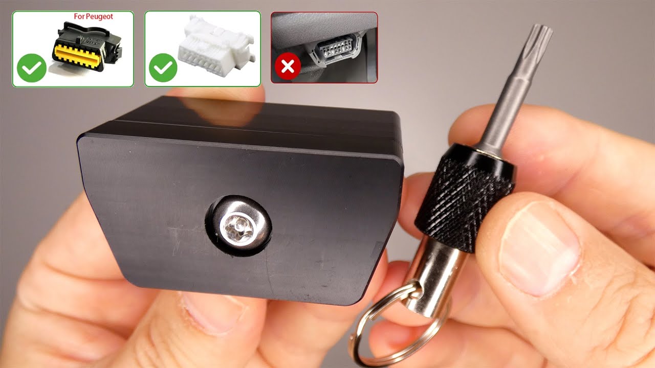 OBD II Port Security Anti-theft Lock Kit For 1996 Up Vehicles