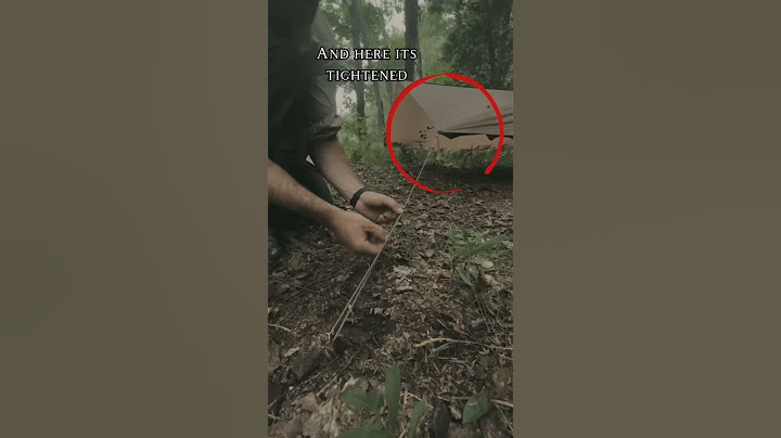 The Absolute BEST Camping Knot! [And Easiest]