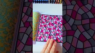 Marker Bleed-through vs. Final Result 🎨 | Abstract Patterns Coloring