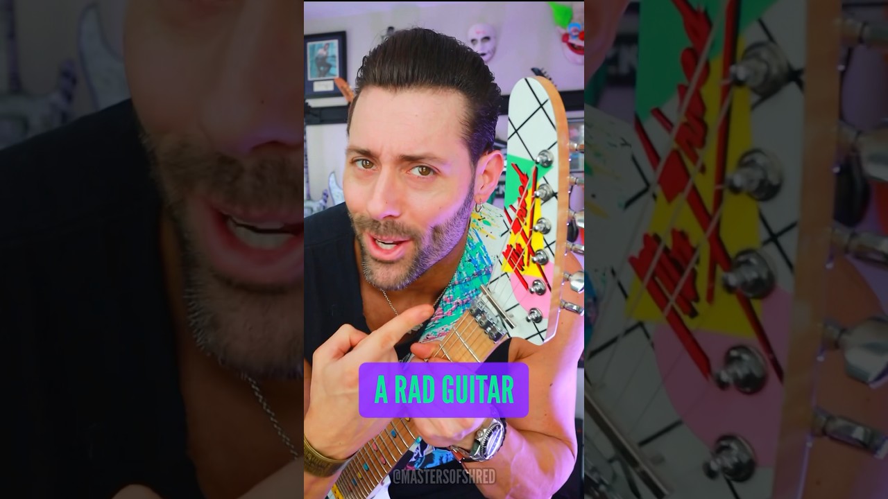 🔥The RADDEST guitar on the PLANET! 🙌🎸🔥 