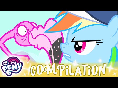 My Little Pony en français 🦄 1 heure COMPILATION | La magie de l'amitié | S2 E7-9 | MLP